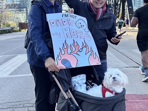 Anfeuerungsfoto von Claire 🇨🇦