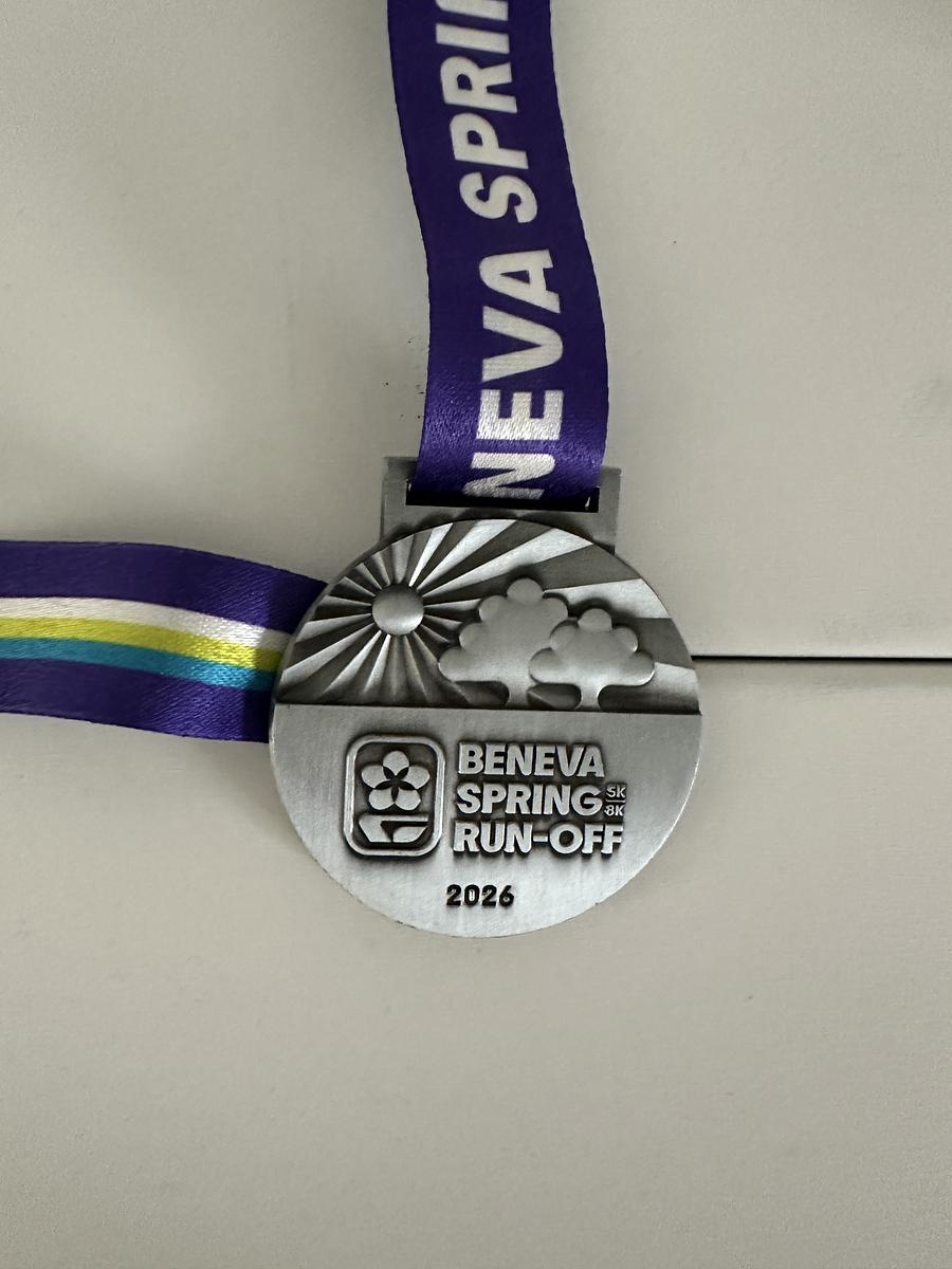 Medaglia di Beneva Spring Run-Off, fronte